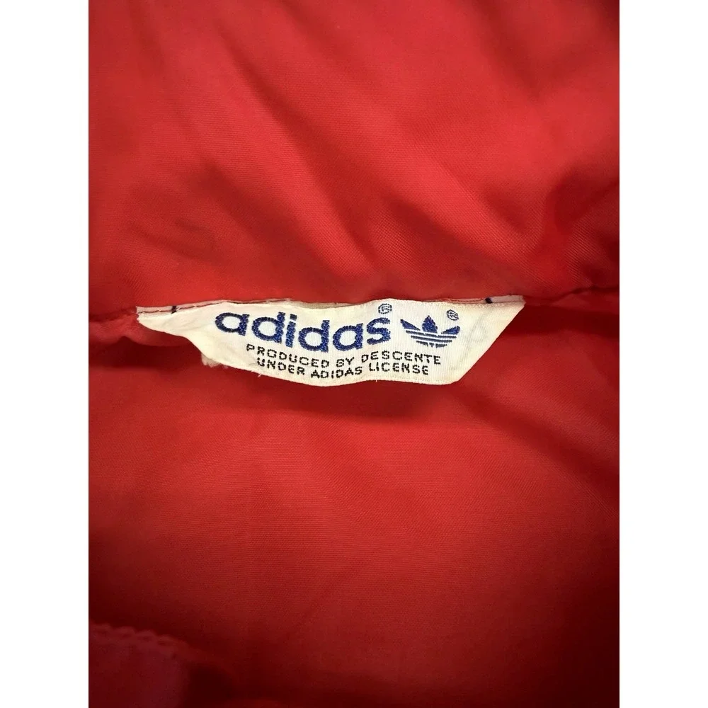 Adidas 80s Jacket Descente Small Japanese Fashion Red Vintage
